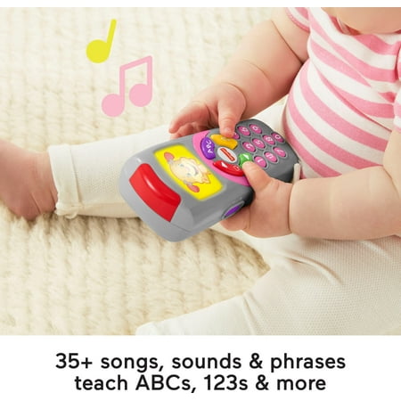 Fisher-Price Laugh & Learn Sis? Remote Baby & Toddler Learning Toy with Music & Lights