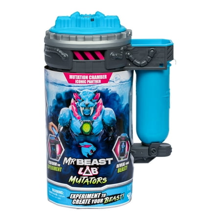 MrBeast Lab Mutators Iconic Panther Action Figure, Mutate the Ultimate Beast, Ages 5+