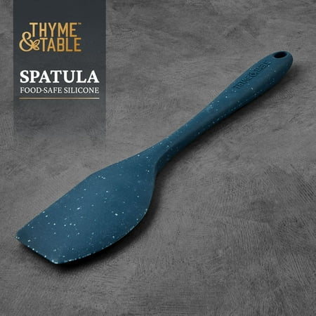 Thyme & Table Silicone Spatula, Speckled Blue