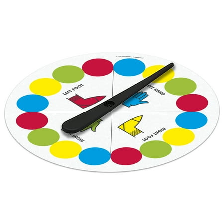 Twister Game with Spinner's Choice & Air Moves, 2+ Players, Non-Candy Easter Basket Stuffers Gifts