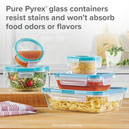 Snapware Total Solution Glass Food Storage with Lid, 4 Cups