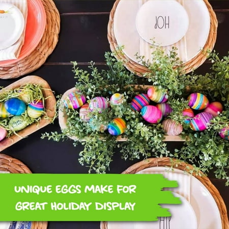 The Mini Eggmazing Easter Egg Decorating Craft Kit, for Unisex Child Ages 3+, Green
