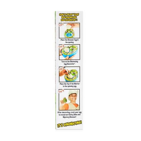 The Mini Dinomazing Easter Egg Decorating Craft Kit, for Unisex Child Ages 3+
