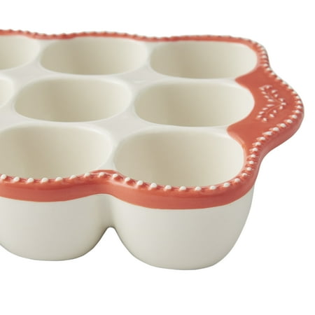 The Pioneer Woman Blooming Bouquet Stoneware Egg Holder