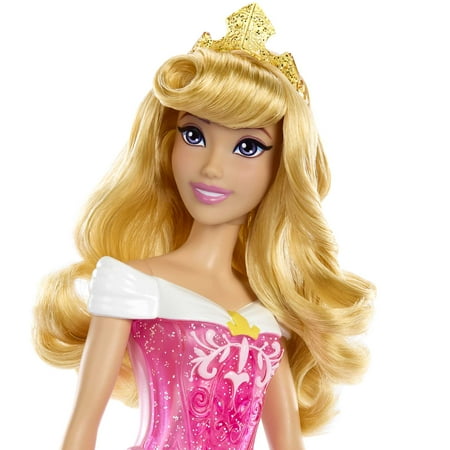 Disney Princess Aurora 11 inch Fashion Doll with Blonde Hair, Purple Eyes & Tiara AccessoryOne Size,