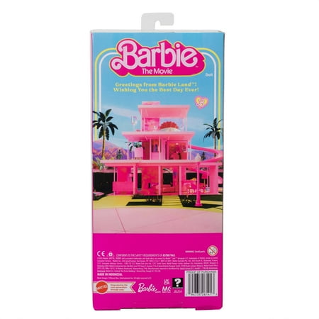 Barbie? The Movie Ken? Doll Wearing Pastel Striped Beach Matching Set