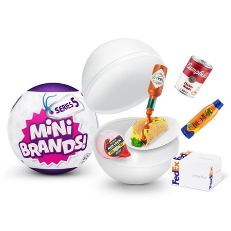 Mini Brands Series 5 Capsule Novelty & Gag Toy by ZURU