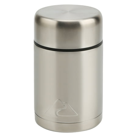 Ozark Trail 22 oz Double-Wall Vacuum-Insulated Stainless Steel Food Jar, Durable & Insulated, Perfect for Camping & Sports