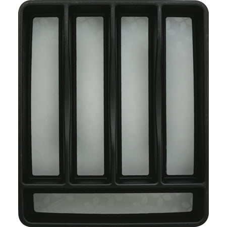 Rubbermaid, Silverware Organizer, Small, Black