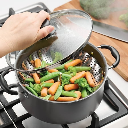 Tramontina Primaware 18 Piece Non-stick Cookware Set, Steel GrayGray,