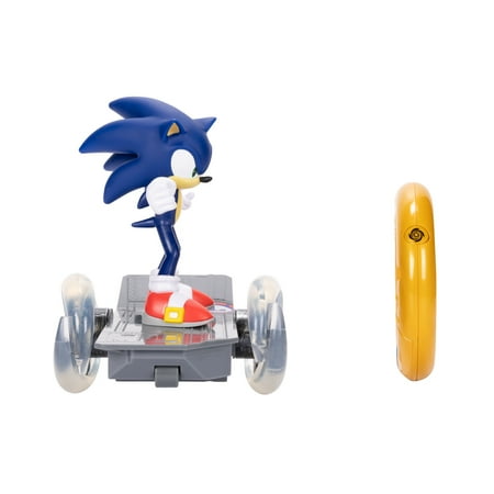 Sonic The Hedgehog Speed Feature RC Vehicle with Detachable Sonic Action Figure