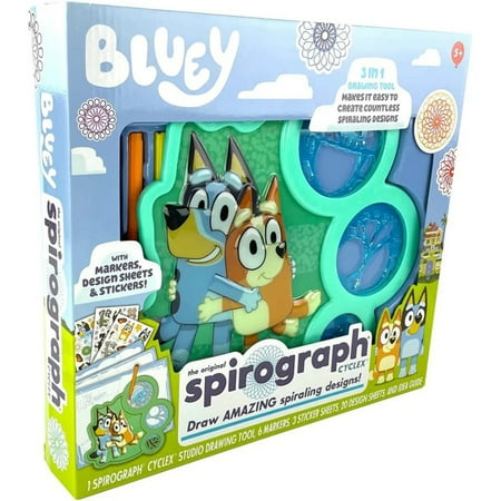 Bluey Spirograph Activity Set