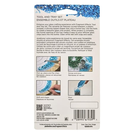 Fragment Effects Tool and Tray Set, Set of 4