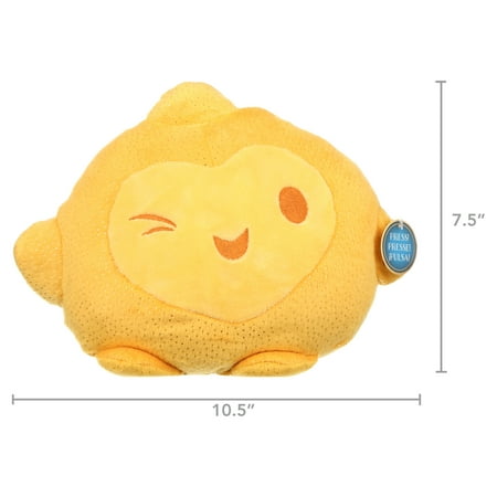 Disney Wish Hug & Wish Star 10-Inch Glowing Stuffed Star Light-Up Toy for Toddlers, Ages 3 and up, N/A