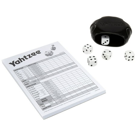 YAHTZEE Classic, Game for Kids Ages 8+, for 2+ Players, Includes Shaker and Dice