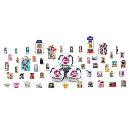 Mini Disney Brands Series 1 Mystery Capsule Real Miniature Disney Brands Collectible Toy By Zuru