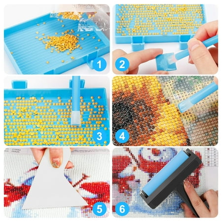 TSV 76pcs A4 LED Light Pad Diamond Painting Accessories for Diamond Art Craft, Diamond Painting Kits, Diamond Art Kits, Diamond Art Accessories