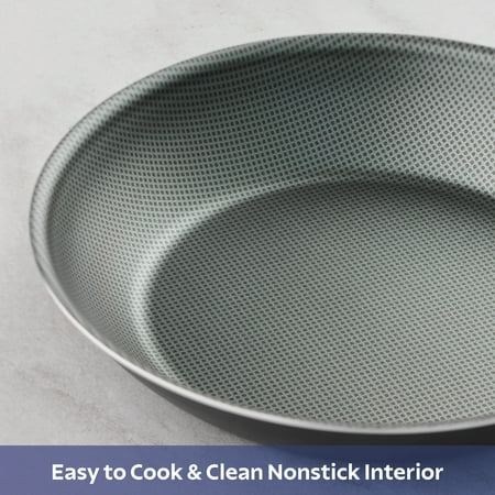 Tramontina Primaware 18 Piece Non-stick Cookware Set, Steel GrayGray,