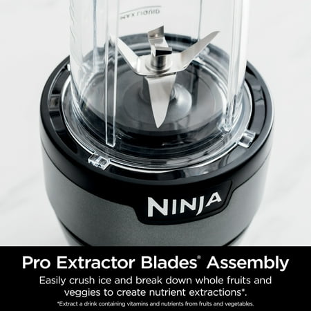 Ninja? Nutri-Blender 700-Watt Personal Blender, 2 20 oz Dishwasher-Safe To-Go Cups, BN300