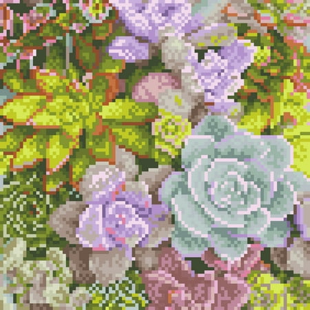 DIAMOND DOTZ? Succulents in Bloom Special Edition Diamond Painting Kit