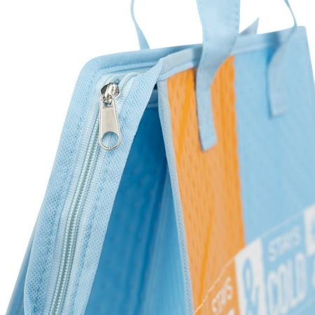 Walmart Reusable, Insulated Freezer Bag with Zipper