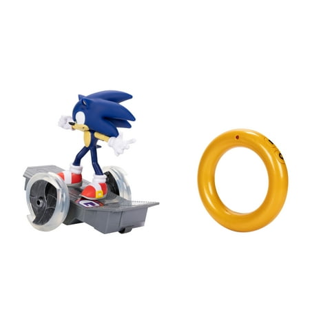 Sonic The Hedgehog Speed Feature RC Vehicle with Detachable Sonic Action Figure