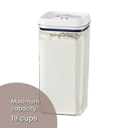 Better Homes & Gardens Canister - 19 Cup Flip-Tite? Square Food Storage Container
