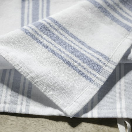 Better Homes & Gardens 2 Piece Culinary Kitchen Towel, Blue LinenWhite,