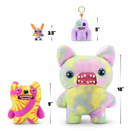 Fuggler Baby Fugg 3.5 inch (Rabid Rabbit), Funny Ugly Monster Soft Plush Collectible Toy by ZURU