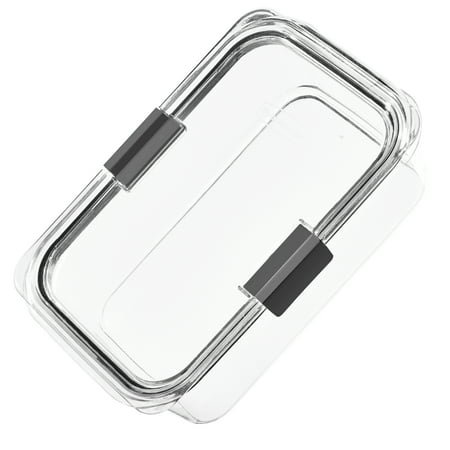 Rubbermaid Brilliance 9.6 Cup Large Stain-Proof Food Storage Container, 1