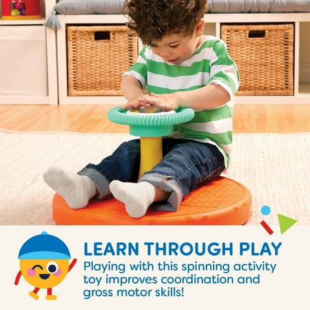 Battat Twist & Spin Activity Toy 3 Pieces with Ball Popper, Toddler 18 Months and Preschool Toys