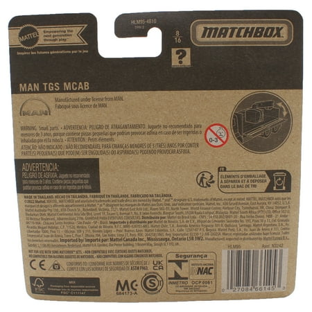 Matchbox Working Rigs Man TGS MCAB, Blue