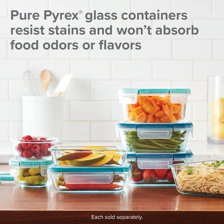 Snapware Total Solution Glass 4-Cup Square with Lid