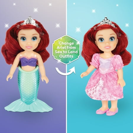 Disney Princess Sea and Land Ariel Petite Doll Set