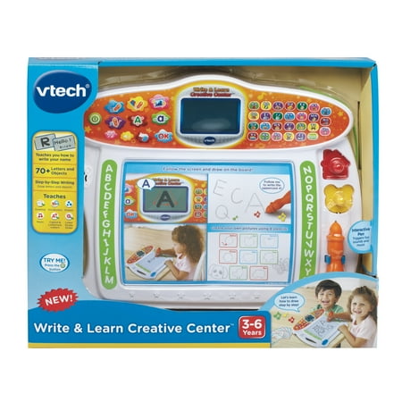 VTech Write & Learn Creative Center with Accessories, Baby and Toddler Toys, 1 Pack