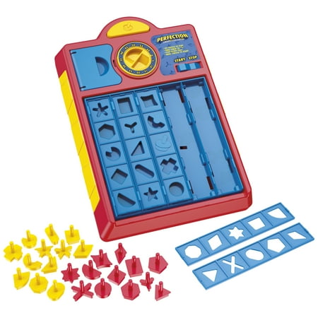 Perfection Kids Board Game, Over 250 Combinations, Preschool Games, Non-Candy Easter Basket Stuffers Gifts, Ages 5+