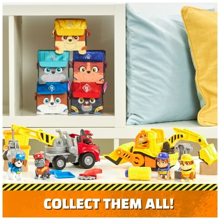 Rubble & Crew, Toy Dump Truck with Wheeler Action Figure, for Kids Ages 3+