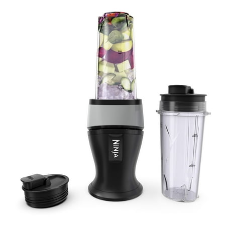 Ninja? Fit Personal Single-Serve Blender, Two 16-oz. Cups, QB3000SSBlack,