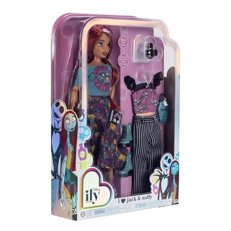 Disney Ily 4EVER I Love Jack & Sally 12 inch Fashion Forward Doll with 2 Gorgeous Fashion Outfits