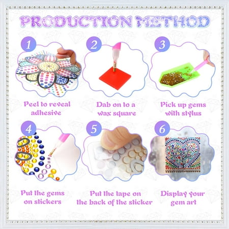 Diamond Painting Arts and Crafts for Kids Ages 7 8 9 10 11 12 Suncatcher Gem Cool 7 Year Old Birthday Girl Gifts Idea Presents for 7 8 9 10 11 12 Year Old Girls & Teens Fun Children Craft Sets