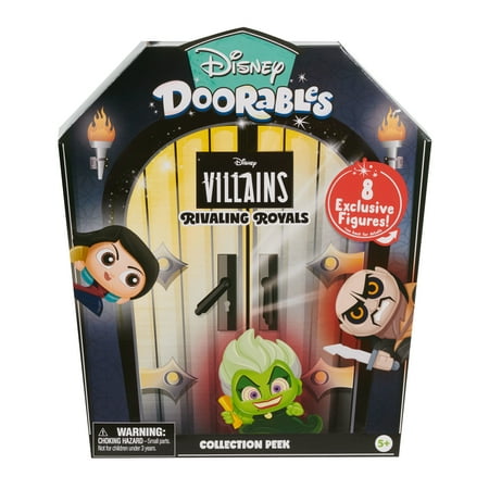 Disney Doorables Rivaling Royals Collection Peek, Blind Bag Collectible Figures, Kids Toys for Ages 3 up