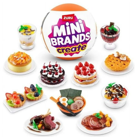 Mini Brands Create MasterChef Capsule by ZURU Play Food Toys