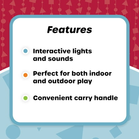 Kid Connection Recycling Truck Play Set with Lights and Sounds, 16 Pieces, Toddler Toy Ages 3+