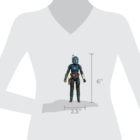 Star Wars The Black Series Mandalorian Nite Owl Collectible Action Figure (6?), Walmart Exclusive