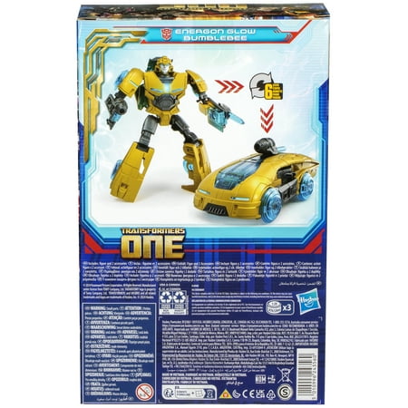 Transformers One Energon Glow Bumblebee (B-127) 6" Action Figures for Kids Age 6+
