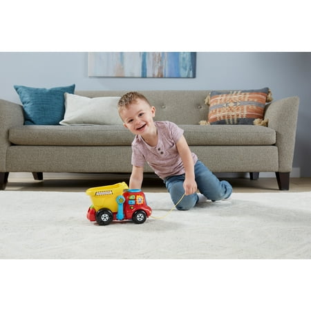 VTech Drop & Go Dump Truck with Accessories, Baby and Toddler Toys