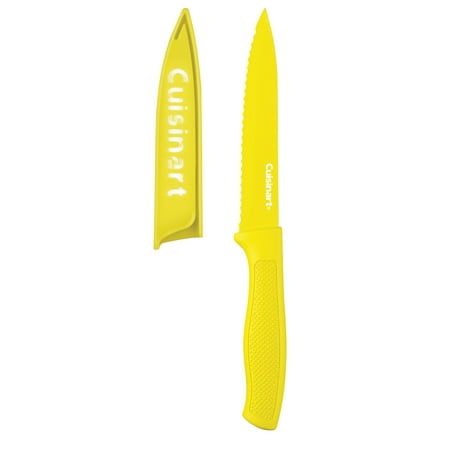 Cuisinart 12-Piece Ceramic Coated Color Knife Set with Blade Guards, C55-12PCGW, Other