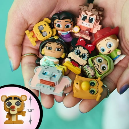 Disney Doorables Pixel Perfect Multi Peek, Surprise 1.5-inch Collectible Figurines Behind Every Door, Kids Toys for Ages 5 up