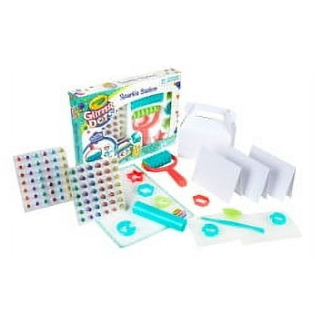 Crayola Glitter Dots Sparkle Station Craft Kit, Child, Boys and Girls, 100 Pieces