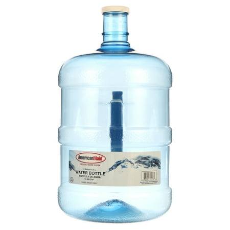 American Maid 3 Gallon Empty Refillable Water Bottle, Blue